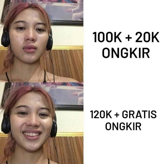 Meme Barang Murah Tapi Berat Diongkir